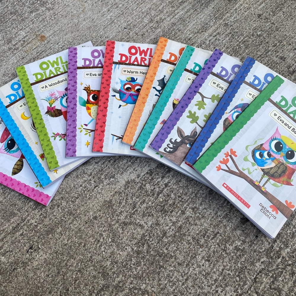 Owl diaries set of 10 books